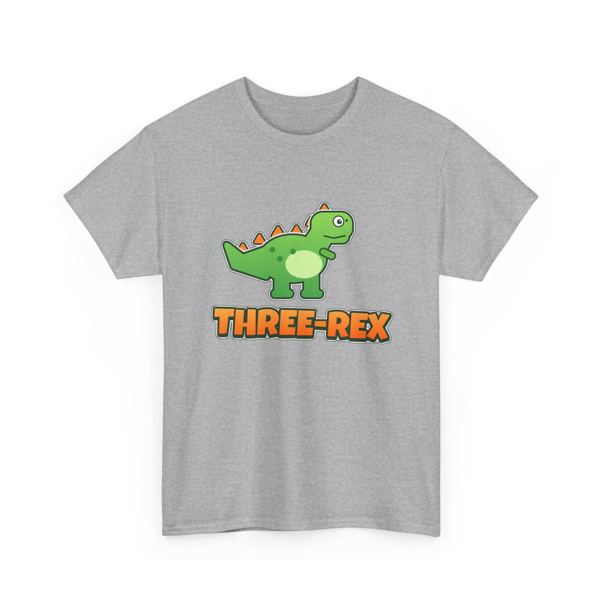 Three-Rex Dino 3rd Birthday shirt – Gildan tee by Happywear