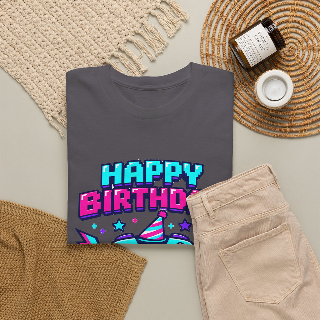 Personalized Gamer Level Up Birthday Shirt – Add Name & Age