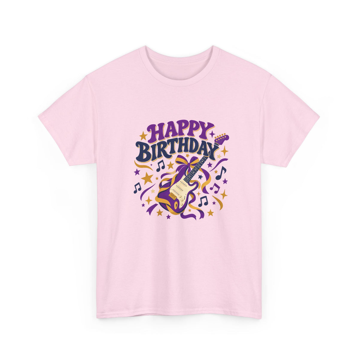 Guitar Happy Birthday Tee