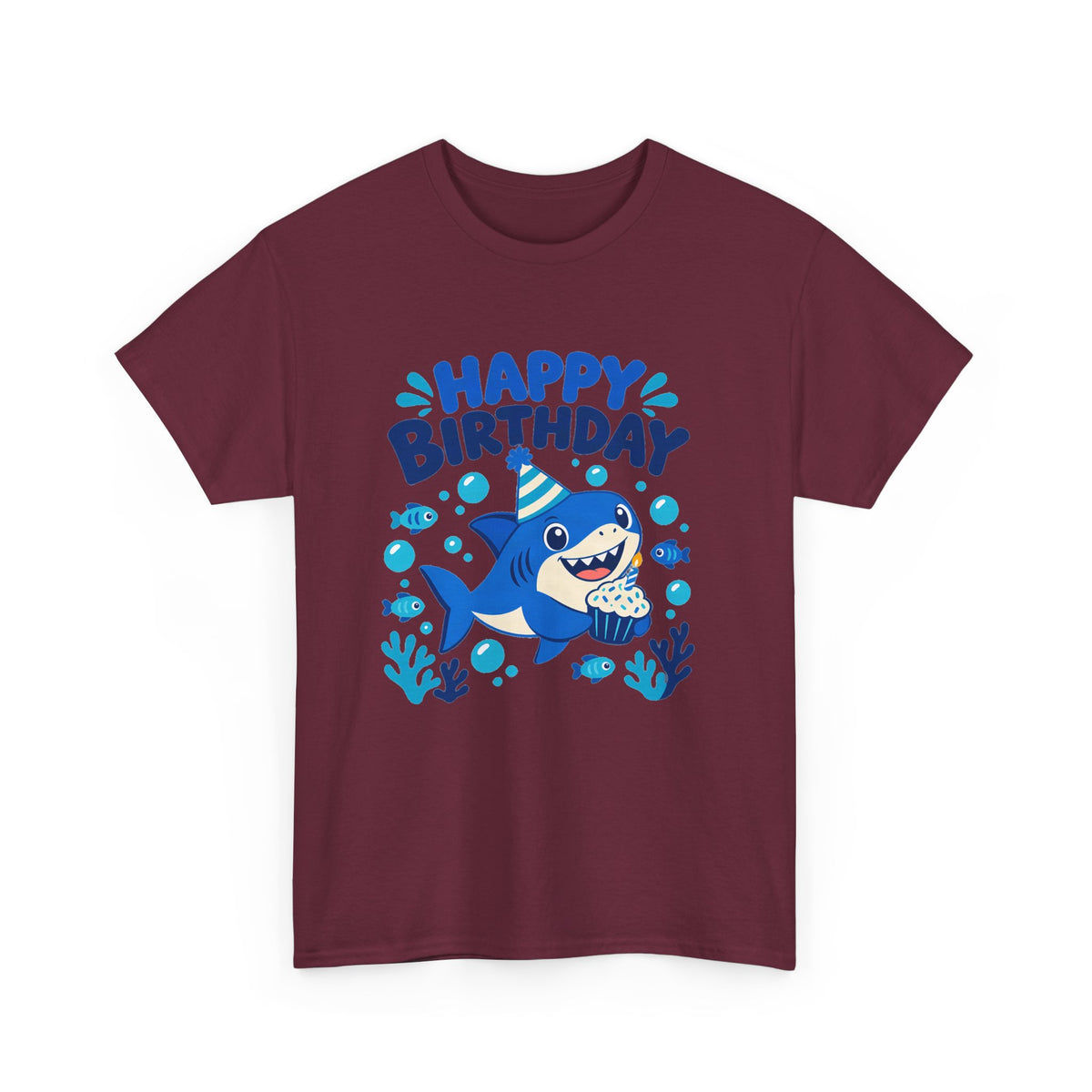 Shark Happy Birthday Tee