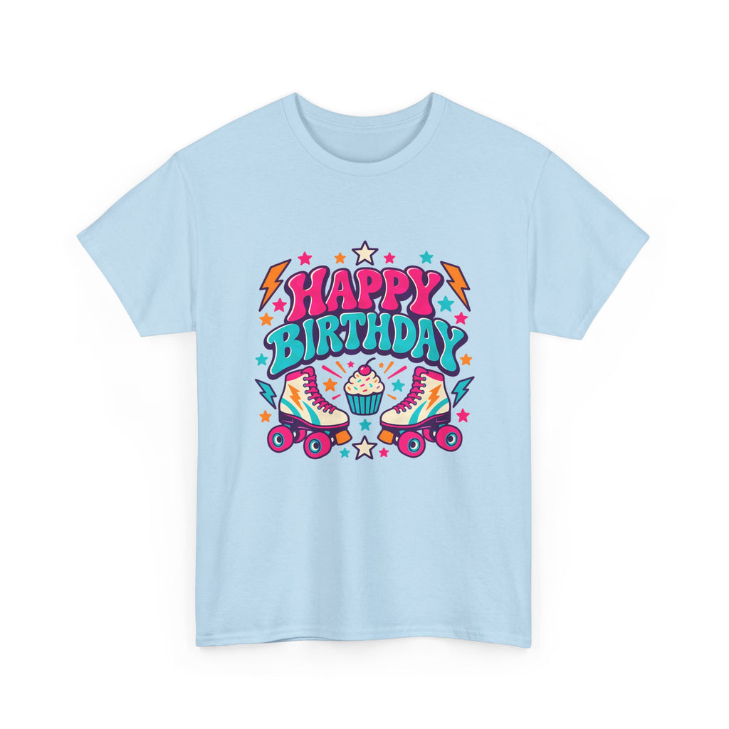 Roller Skating Happy Birthday Tee