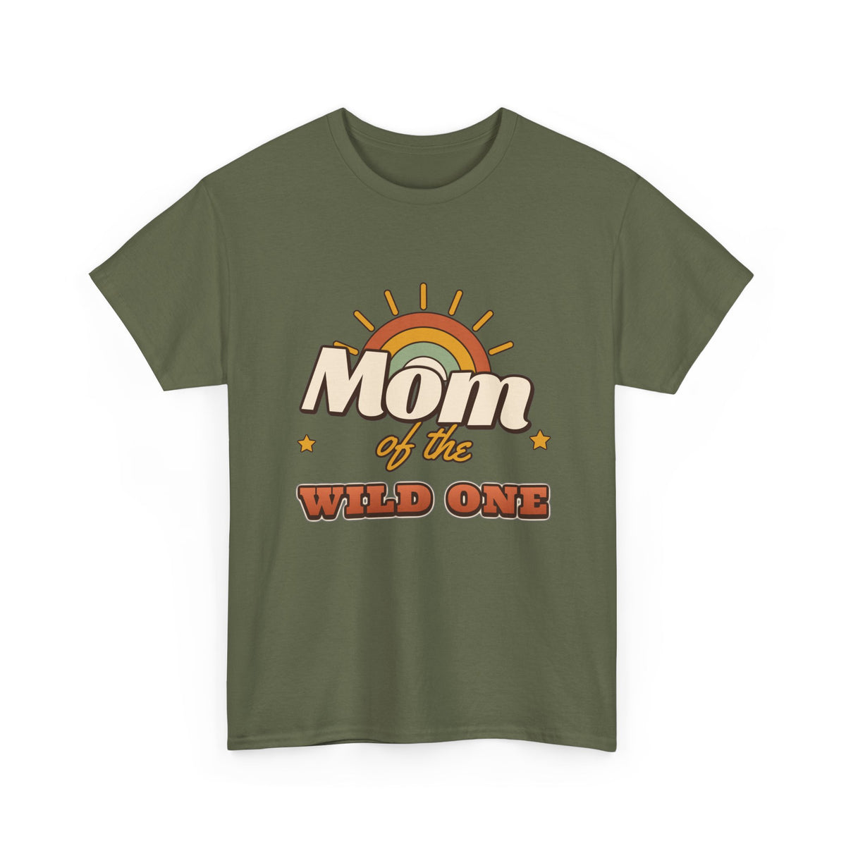 Mom of the Wild One birthday shirt – Gildan tee by Happywear