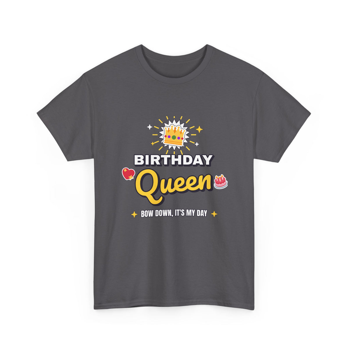 Birthday Queen Bow Down It's My Day Birthday shirt – Gildan tee by Happywear