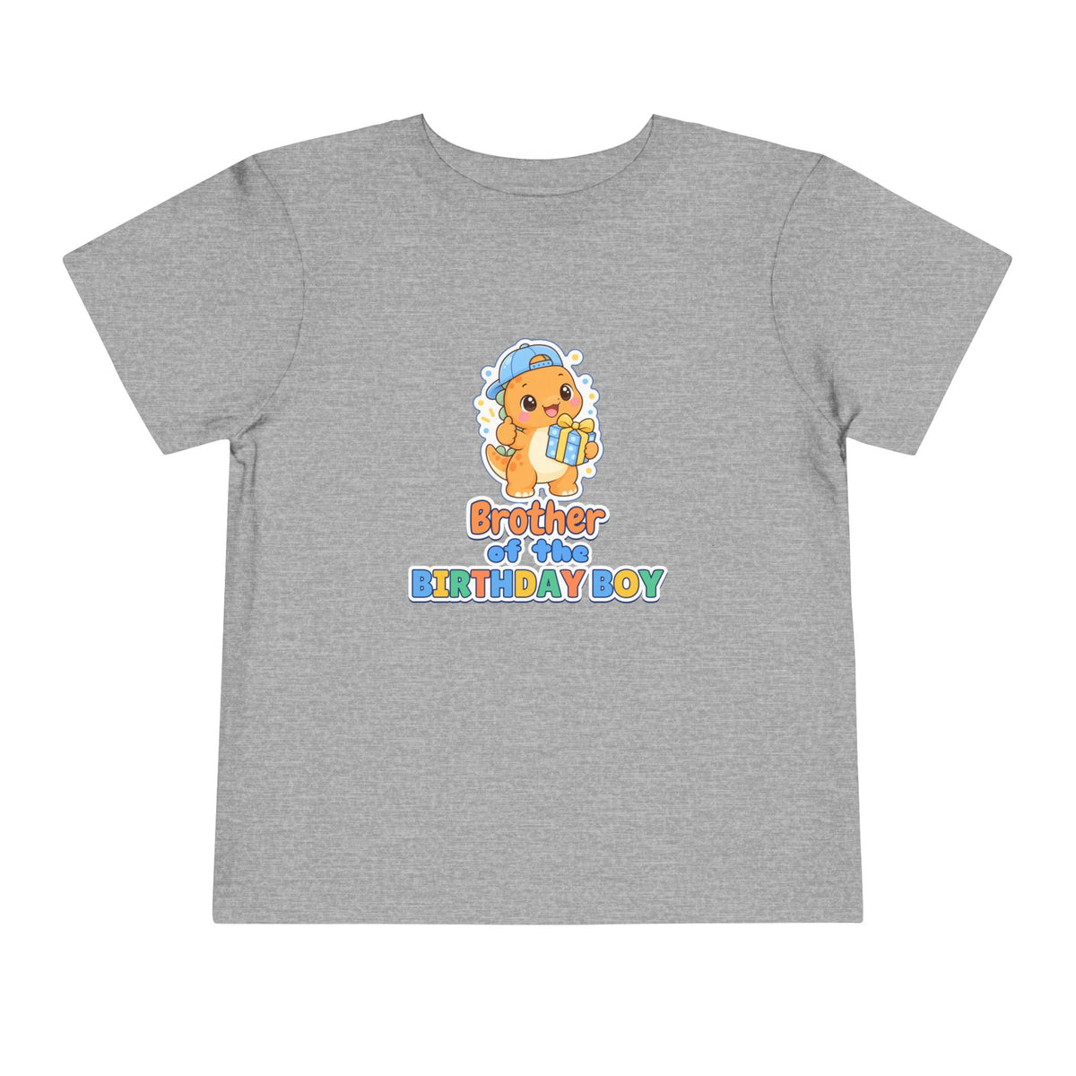 Brother of the Birthday Boy Dino birthday shirt – toddler Gildan tee by Happywear