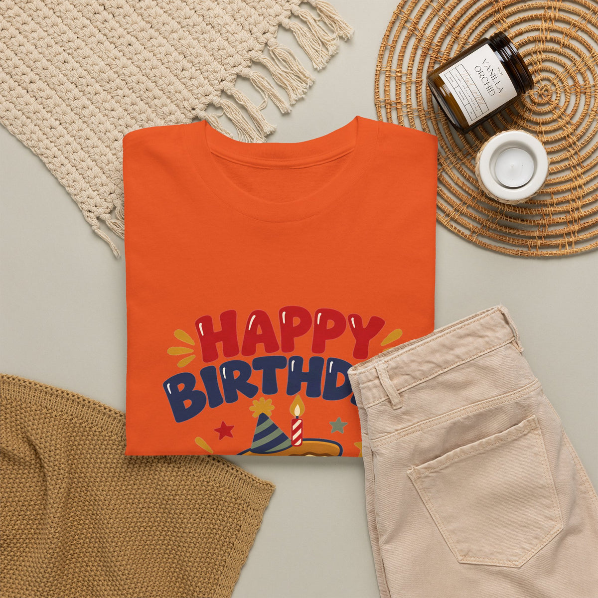 Pizza Happy Birthday Tee