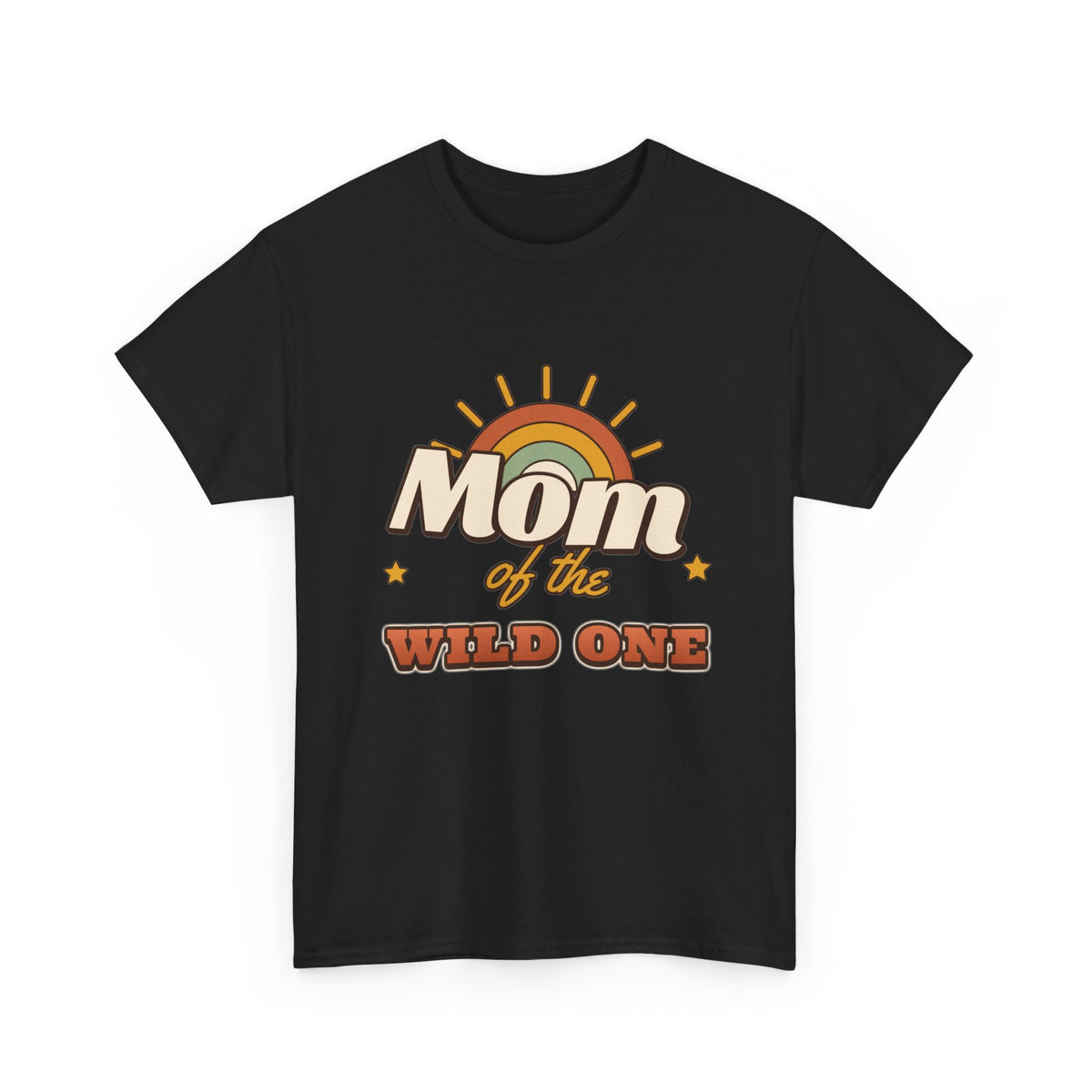 Mom of the Wild One birthday shirt – Gildan tee by Happywear