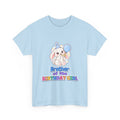 Brother of the Birthday Girl Bunny birthday shirt – Gildan tee by Happywear