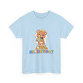 Little Mr. Birthday Teddy Bear birthday shirt – Gildan tee by Happywear