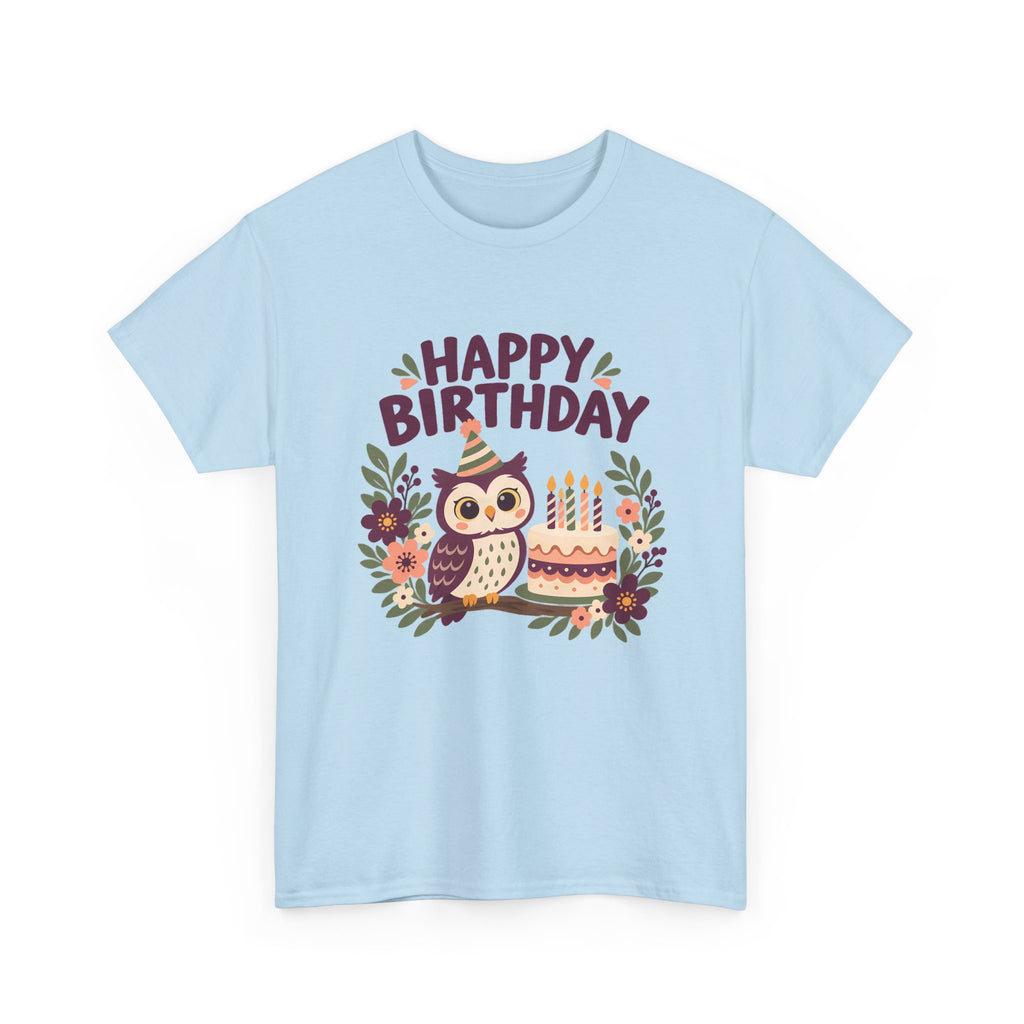 Owl Happy Birthday Tee