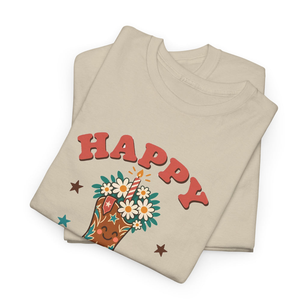 Personalized Cowgirl Birthday Shirt – Add Name & Age