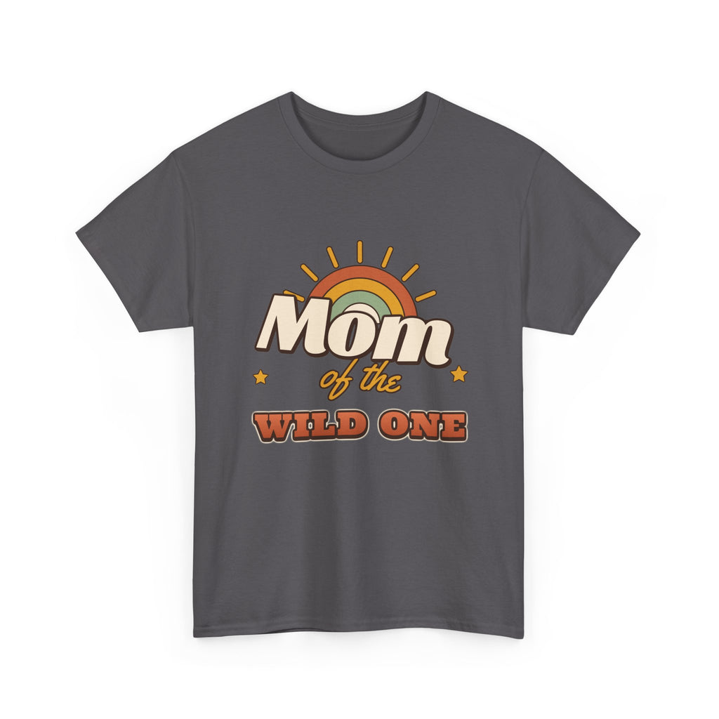 Mom of the Wild One birthday shirt – Gildan tee by Happywear
