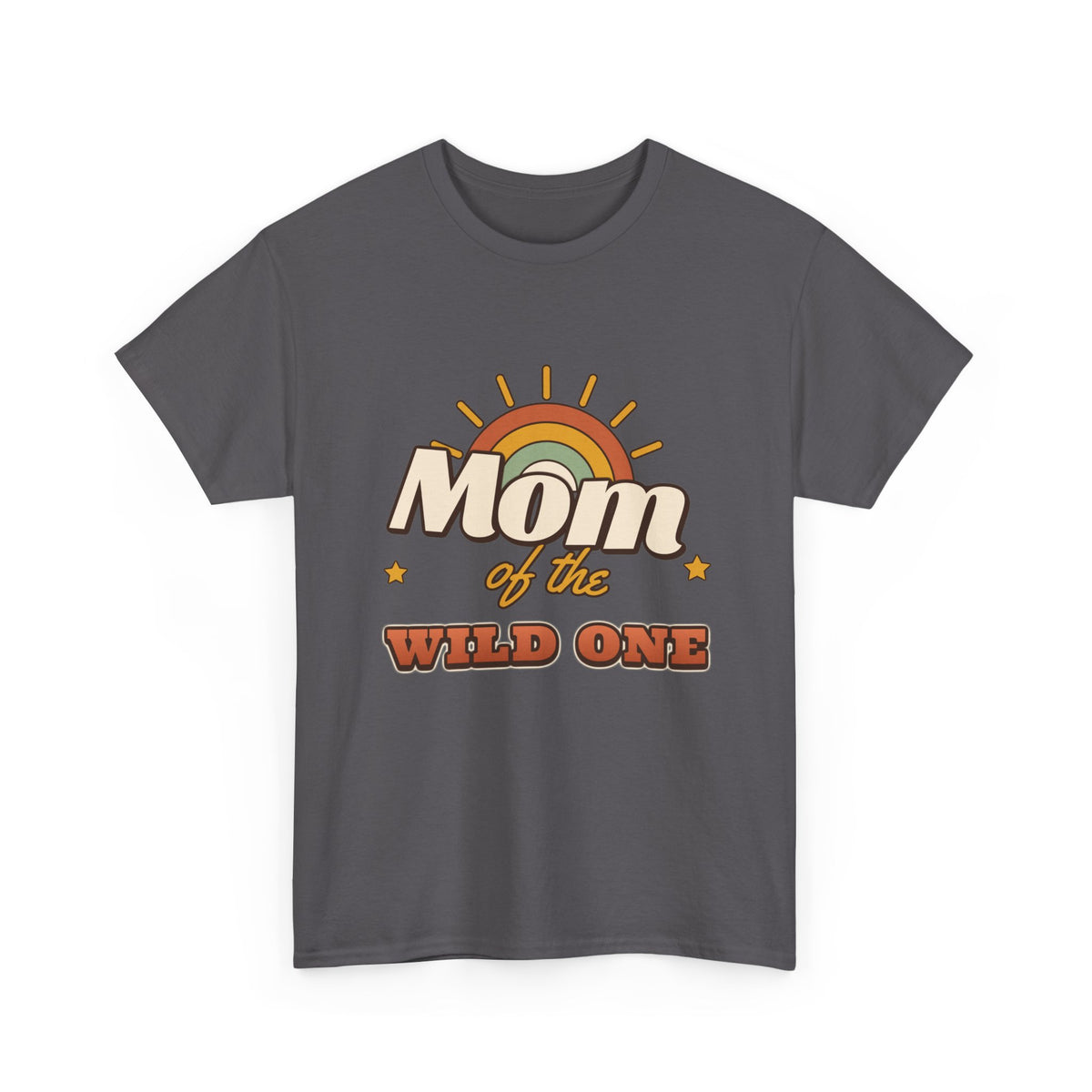 Mom of the Wild One birthday shirt – Gildan tee by Happywear