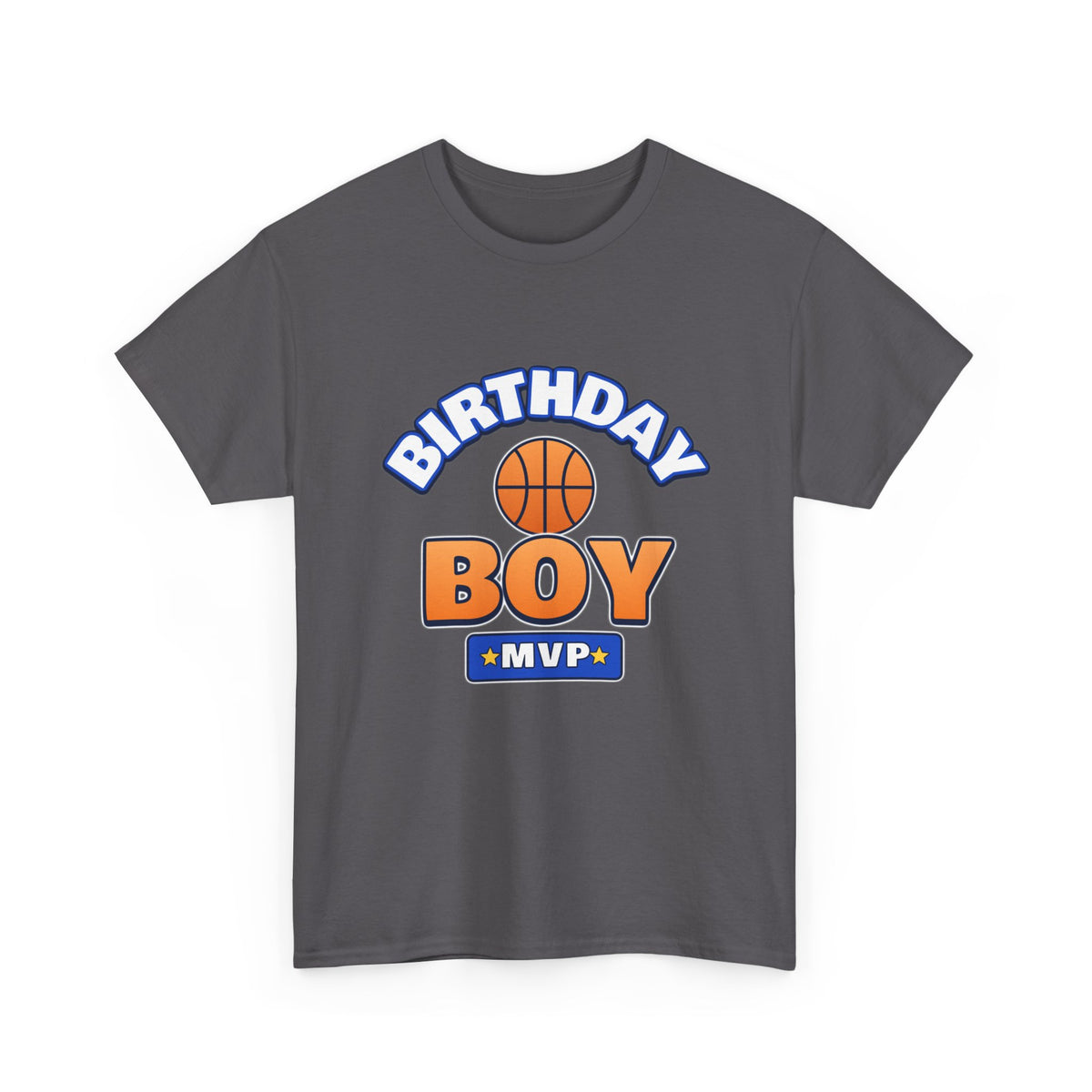 Birthday Boy MVP Basketball birthday shirt – Gildan tee by Happywear