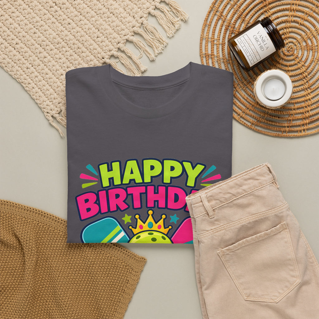 Pickleball Happy Birthday Tee