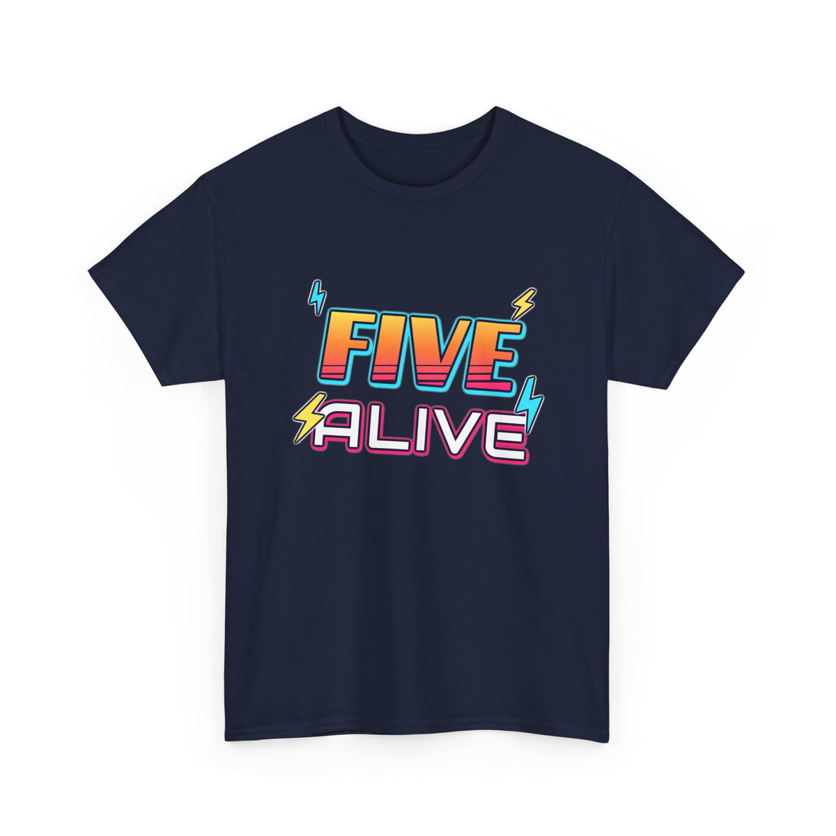 Five Alive 5th Birthday shirt – Gildan tee by Happywear