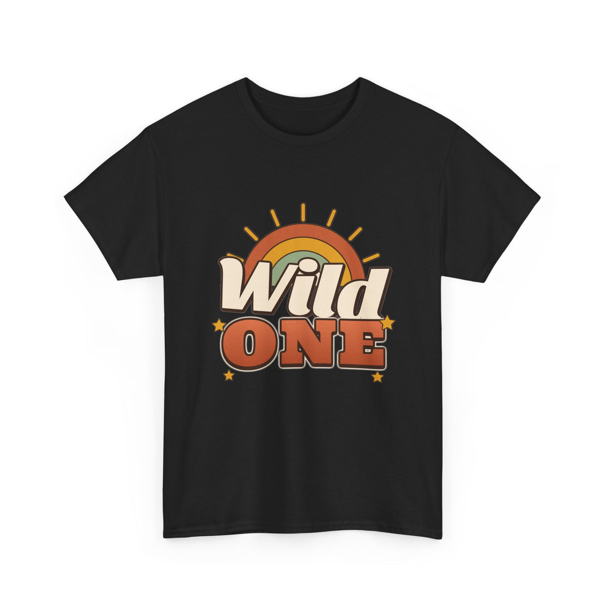Wild One Boho Sun Birthday shirt – Gildan tee by Happywear