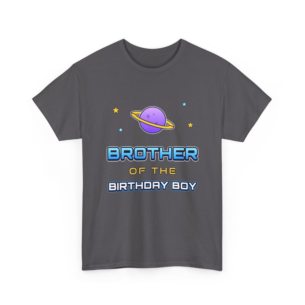 Brother of the Birthday Boy Space birthday shirt – Gildan tee by Happywear