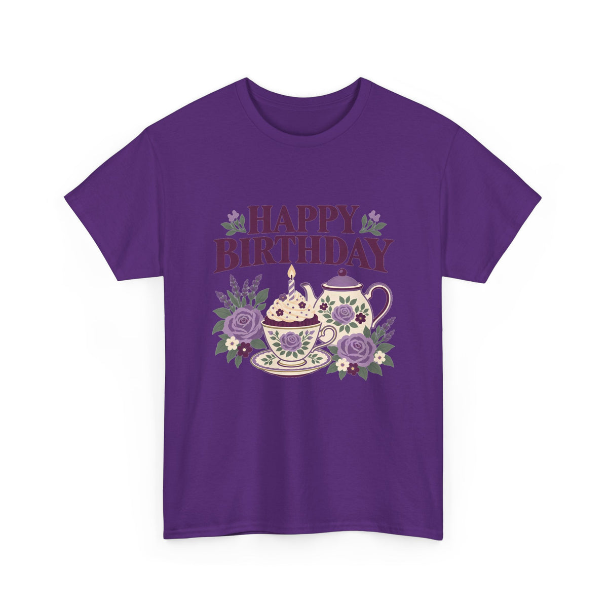 Tea Party Happy Birthday Tee