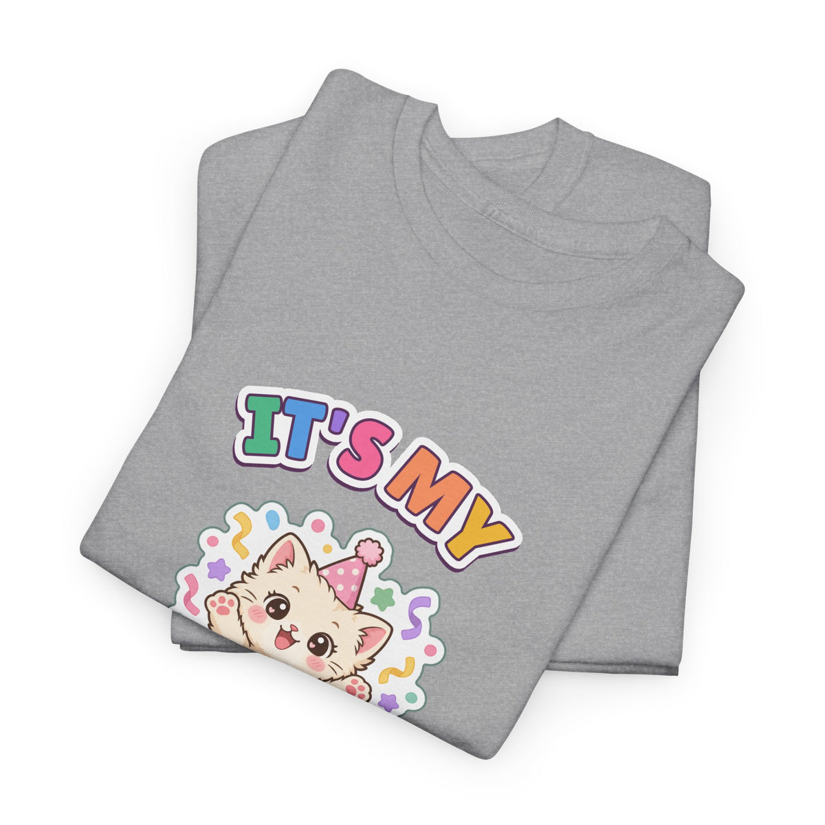 It's My Birthday Kitten Tee