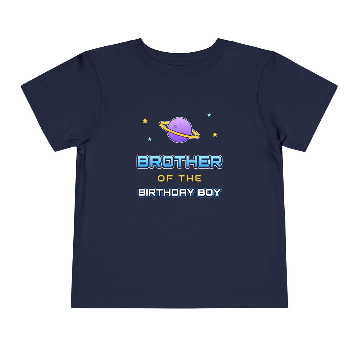 Brother of the Birthday Boy Space birthday shirt – toddler Gildan tee by Happywear