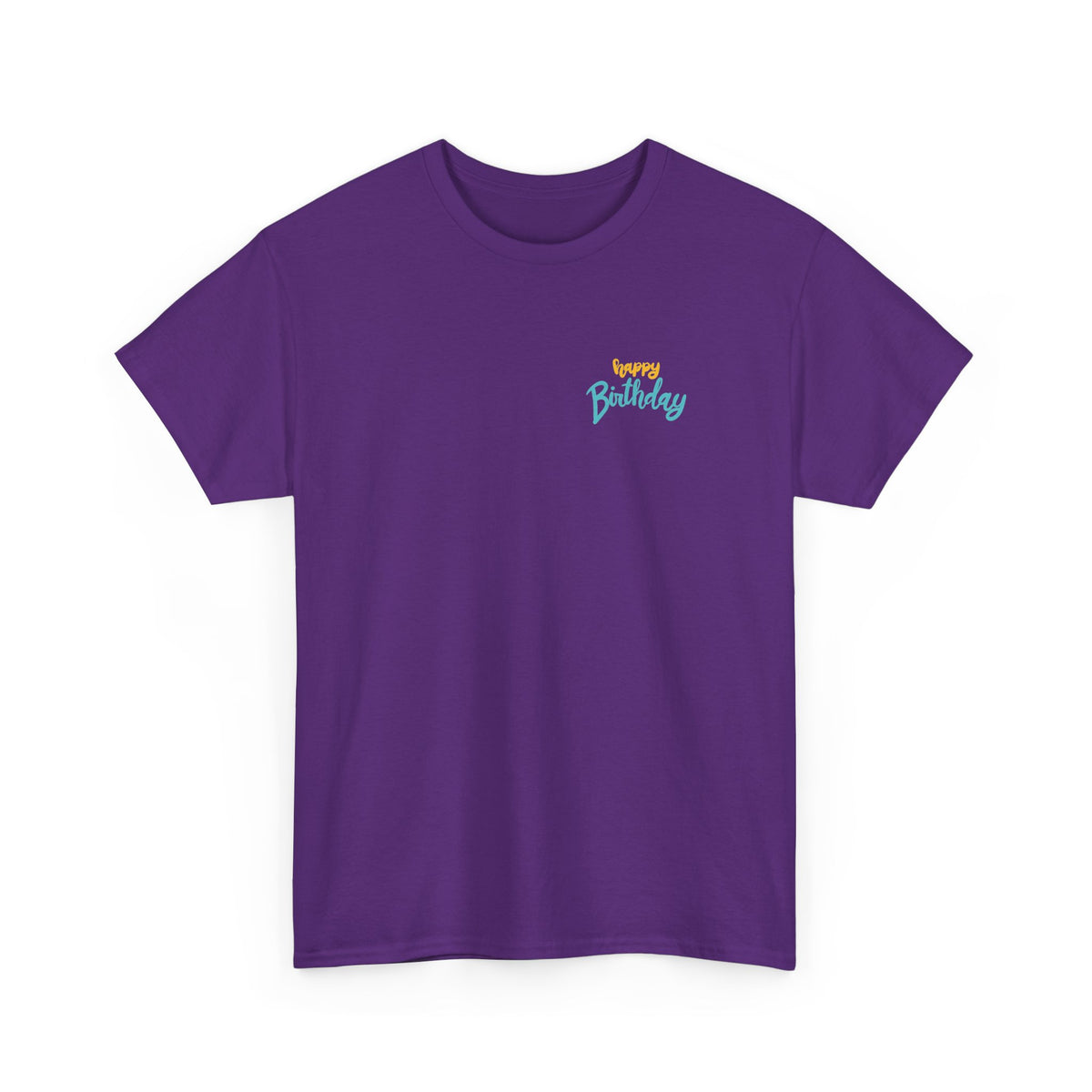Happy Birthday To You Confetti birthday shirt – Gildan tee by Happywear