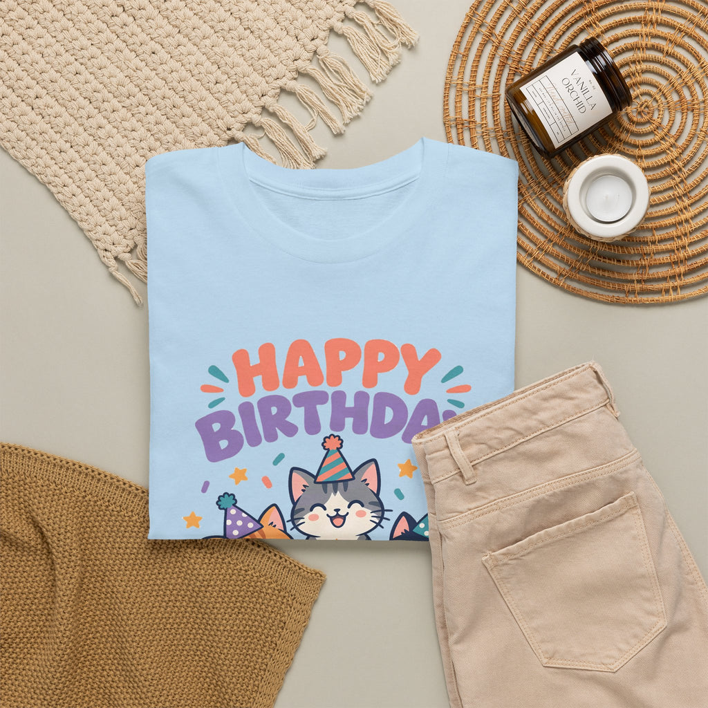 Personalized Party Kittens Birthday Shirt – Add Name & Age