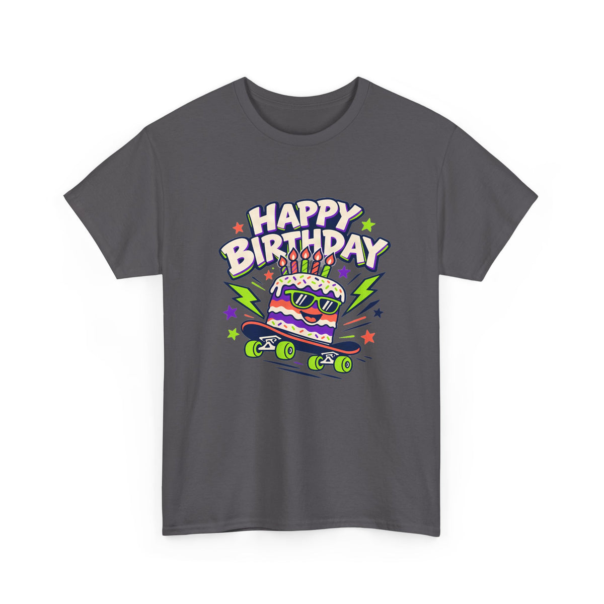 Skateboard Happy Birthday Tee