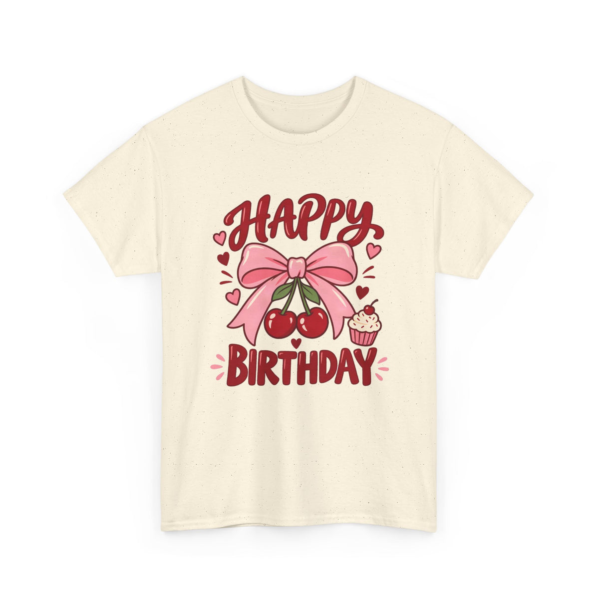 Cherry Bow Coquette Birthday shirt – Gildan tee by Happywear