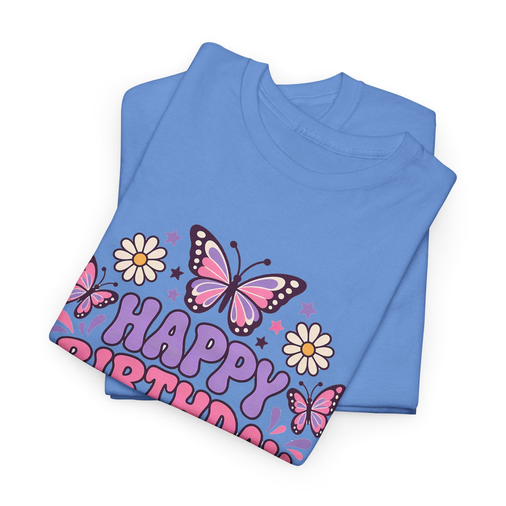 Butterfly Garden Happy Birthday Tee