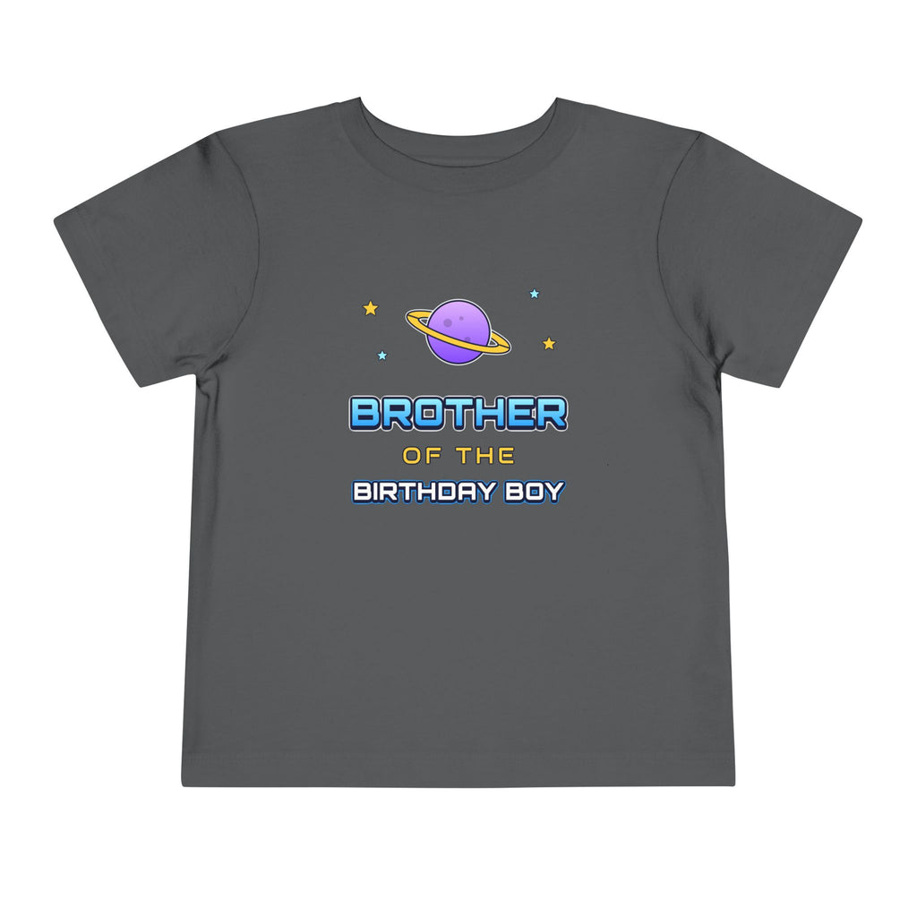 Brother of the Birthday Boy Space birthday shirt – toddler Gildan tee by Happywear