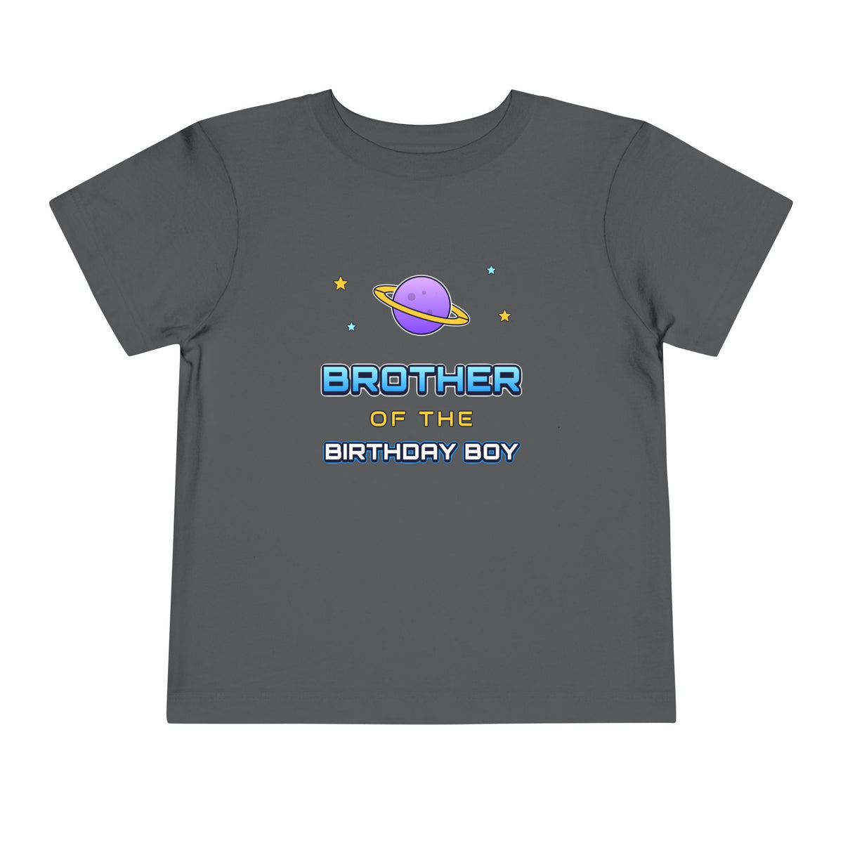 Brother of the Birthday Boy Space birthday shirt – toddler Gildan tee by Happywear