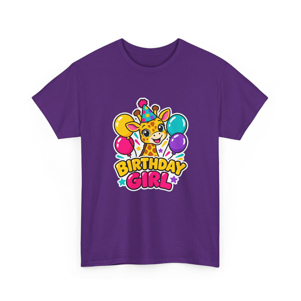 Birthday Girl Giraffe Tee