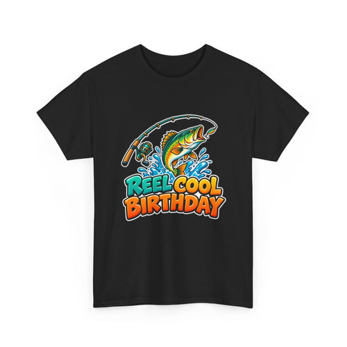 Reel Cool Birthday Fishing Tee