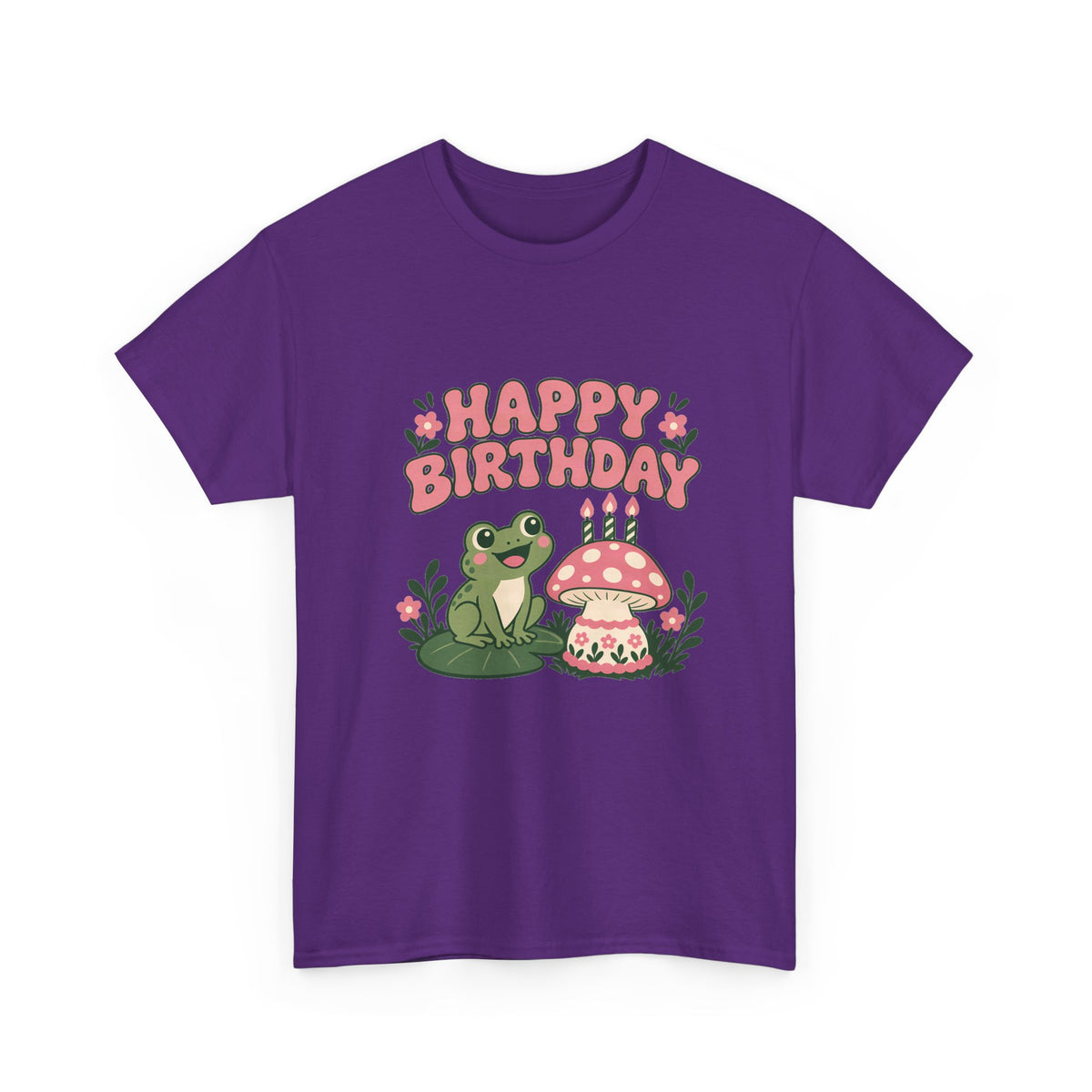Frog Happy Birthday Tee