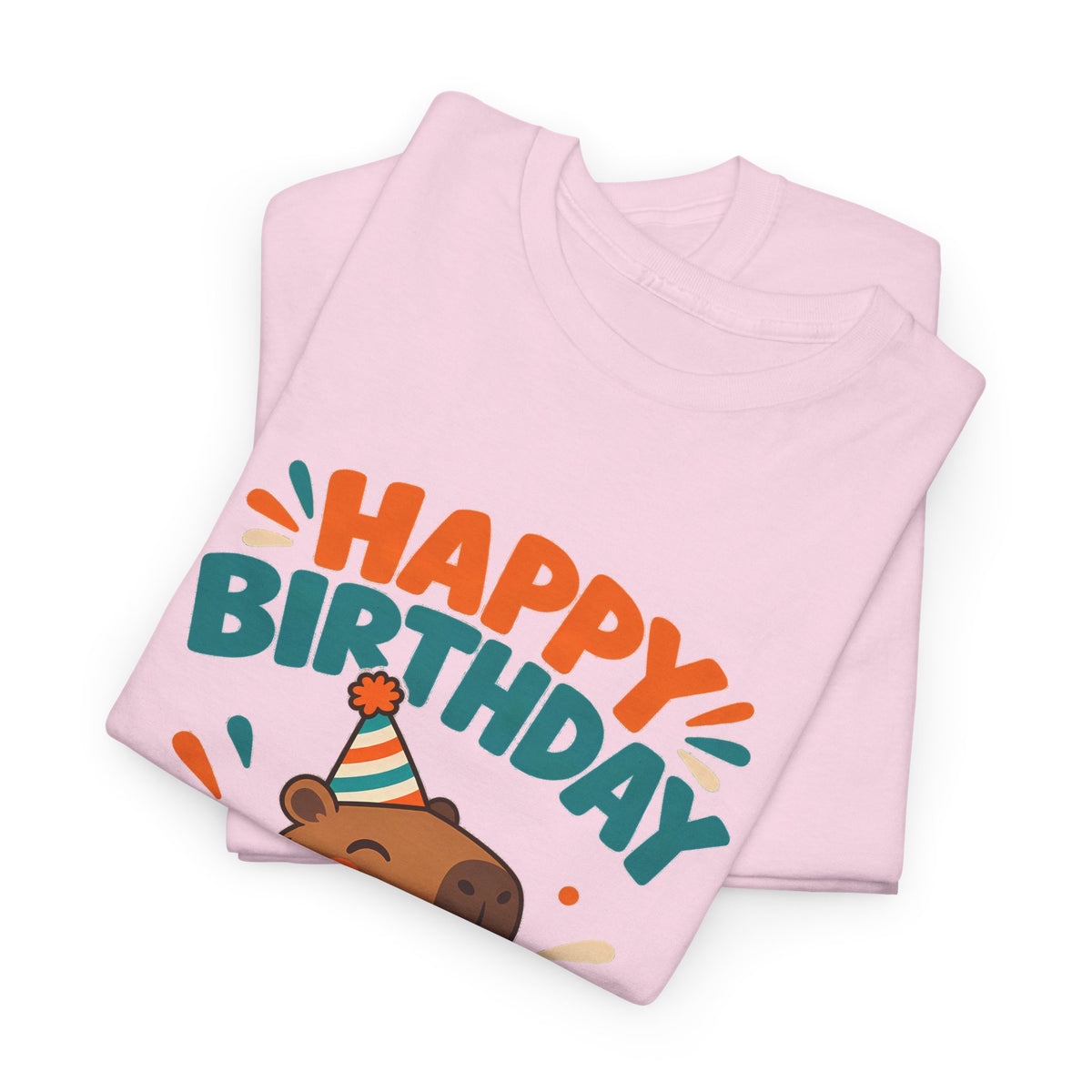 Capybara Happy Birthday Tee