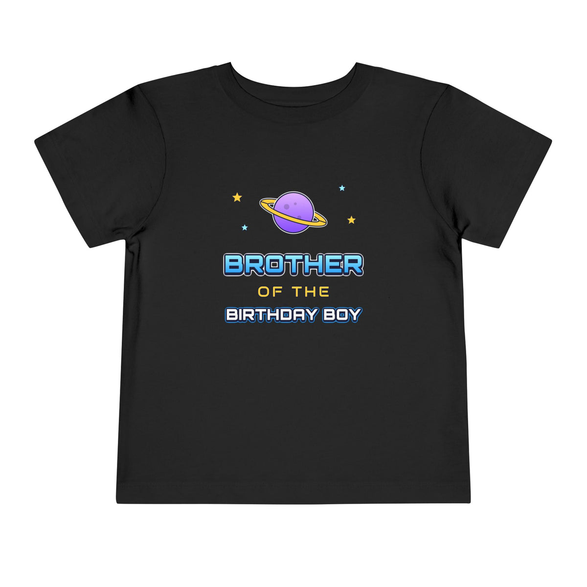 Brother of the Birthday Boy Space birthday shirt – toddler Gildan tee by Happywear