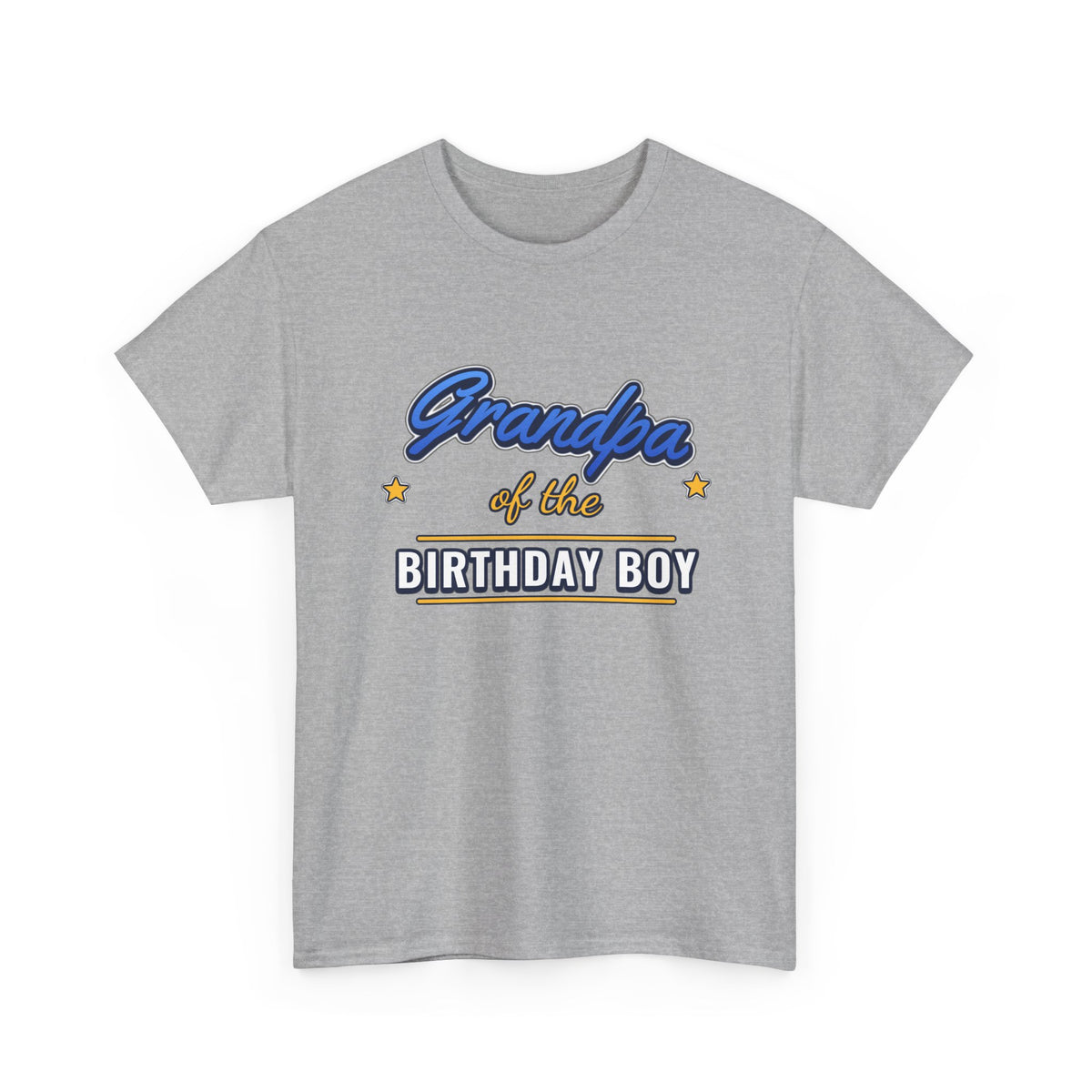 Grandpa of the Birthday Boy birthday shirt – Gildan tee by Happywear
