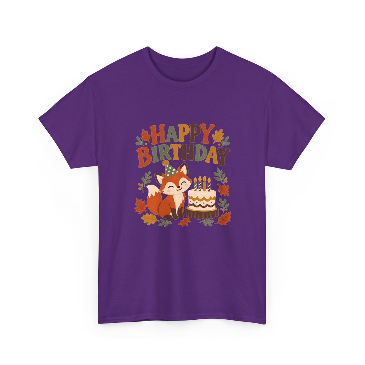 Fox Happy Birthday Tee