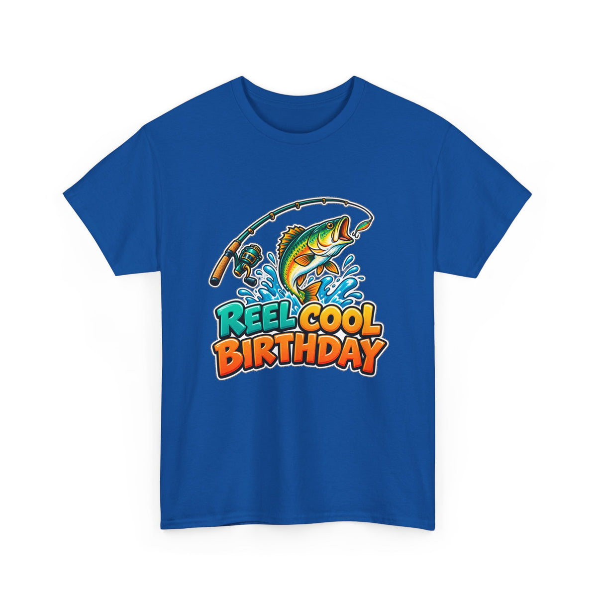 Reel Cool Birthday Fishing Tee
