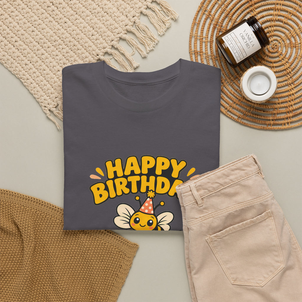 Bee Happy Birthday Tee