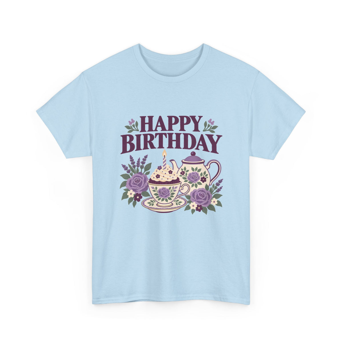 Tea Party Happy Birthday Tee