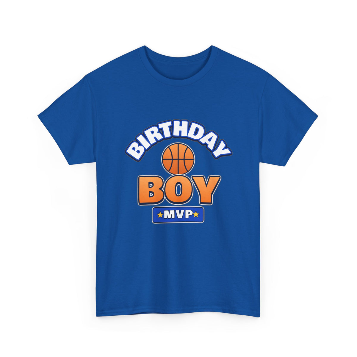 Birthday Boy MVP Basketball birthday shirt – Gildan tee by Happywear