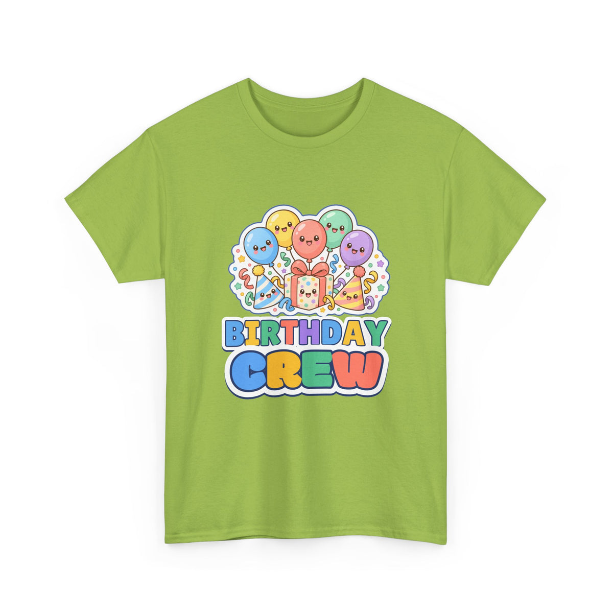 Birthday Crew Balloons birthday shirt – Gildan tee by Happywear